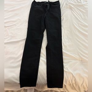 A2 high rise black jeans